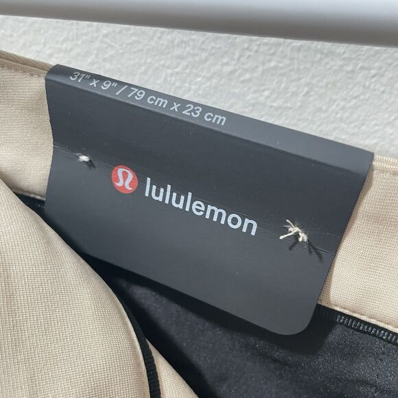 Lululemon Commission Short Classic 9” Warpstreme Size 31 Trench TRNH Men Beige - Picture 6 of 8